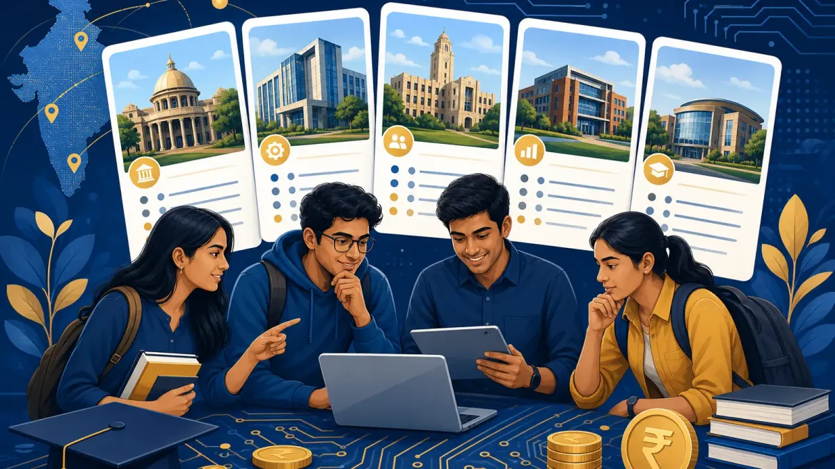 Top B.Tech / B.E. Colleges in India with Fees 2026