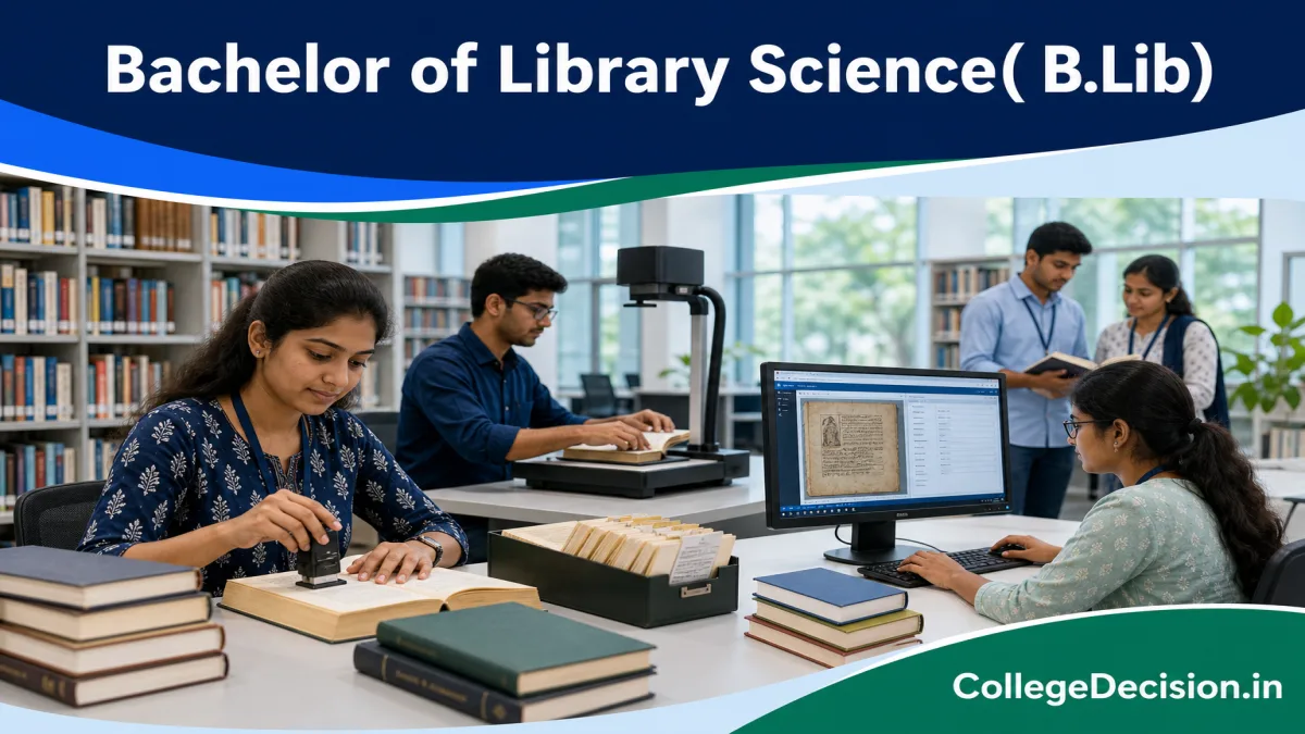 Bachelor of Library Science( B.Lib) course