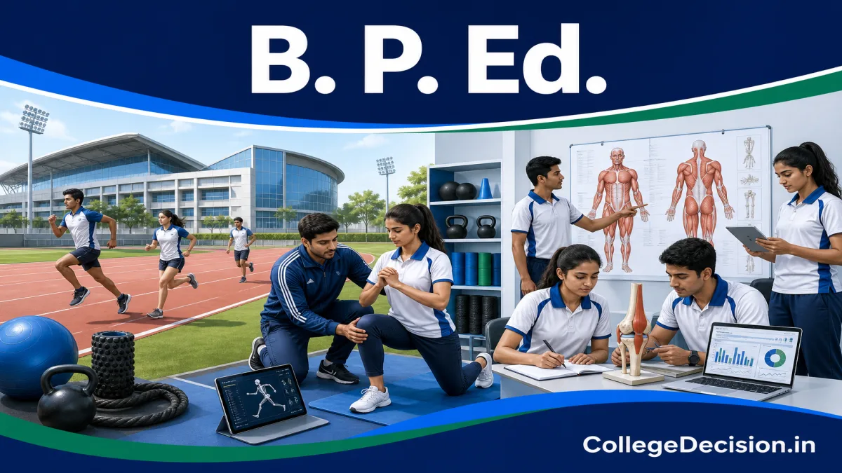B. P. Ed. course