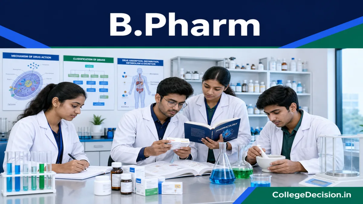 B.Pharm course