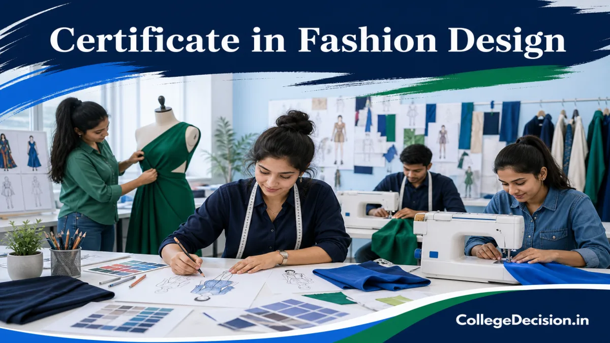 Certificate in Fashion Design course