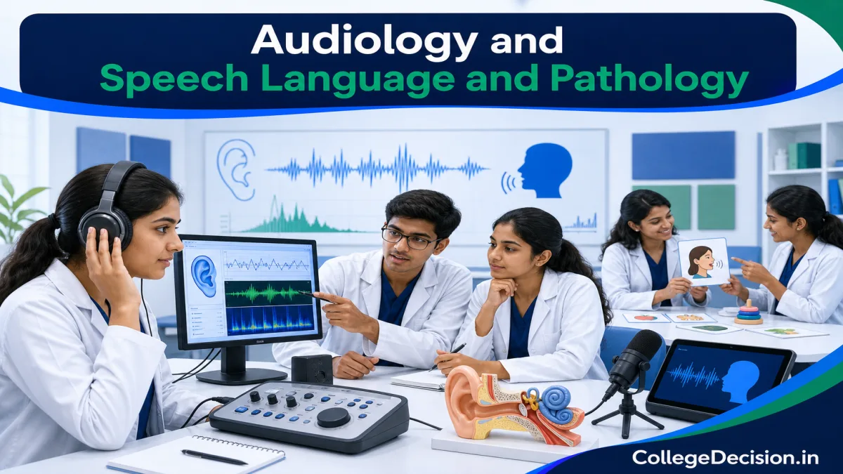 Audiology and Speech Language and Pathology course