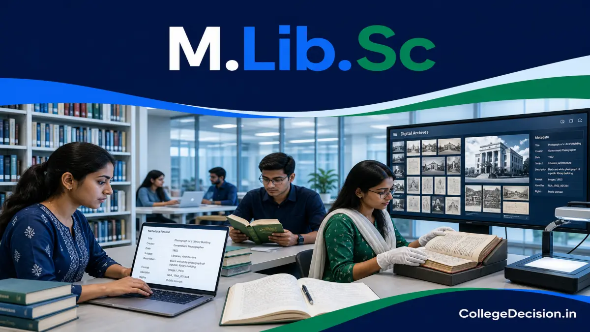 M.Lib.Sc course