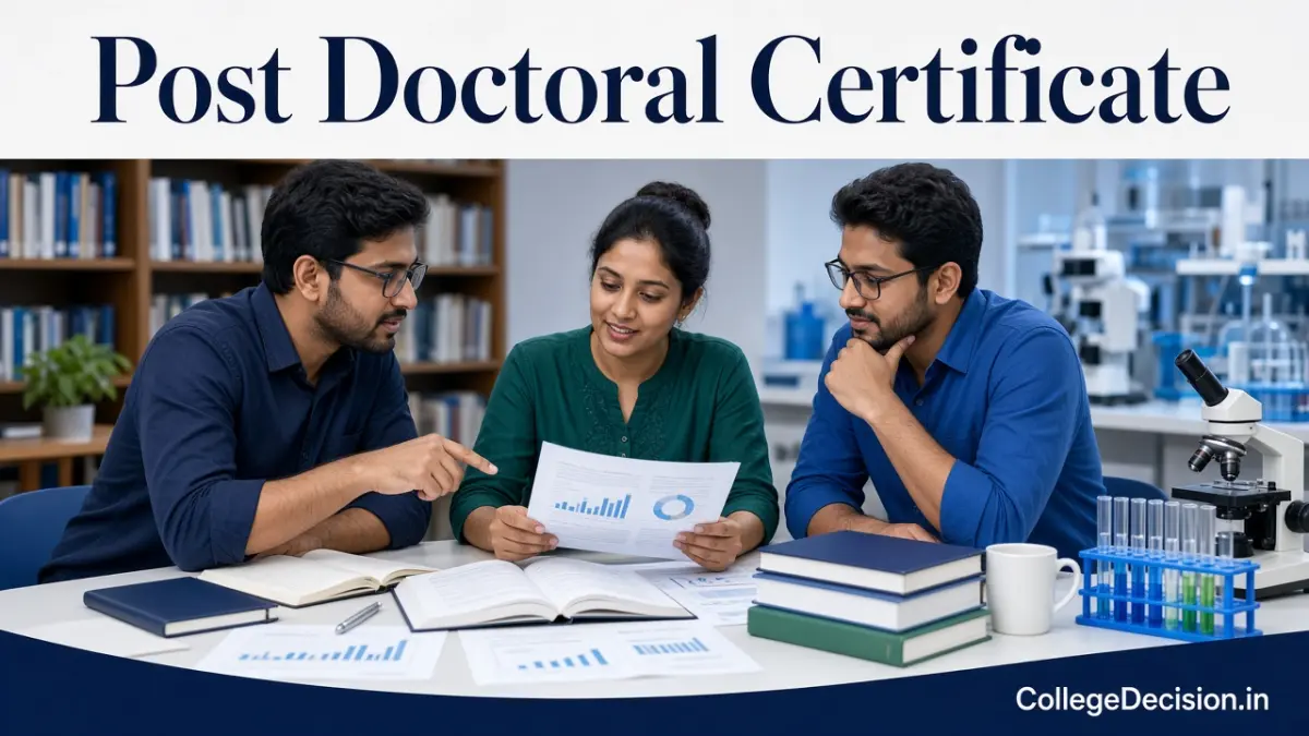 Post Doctoral Certificate course