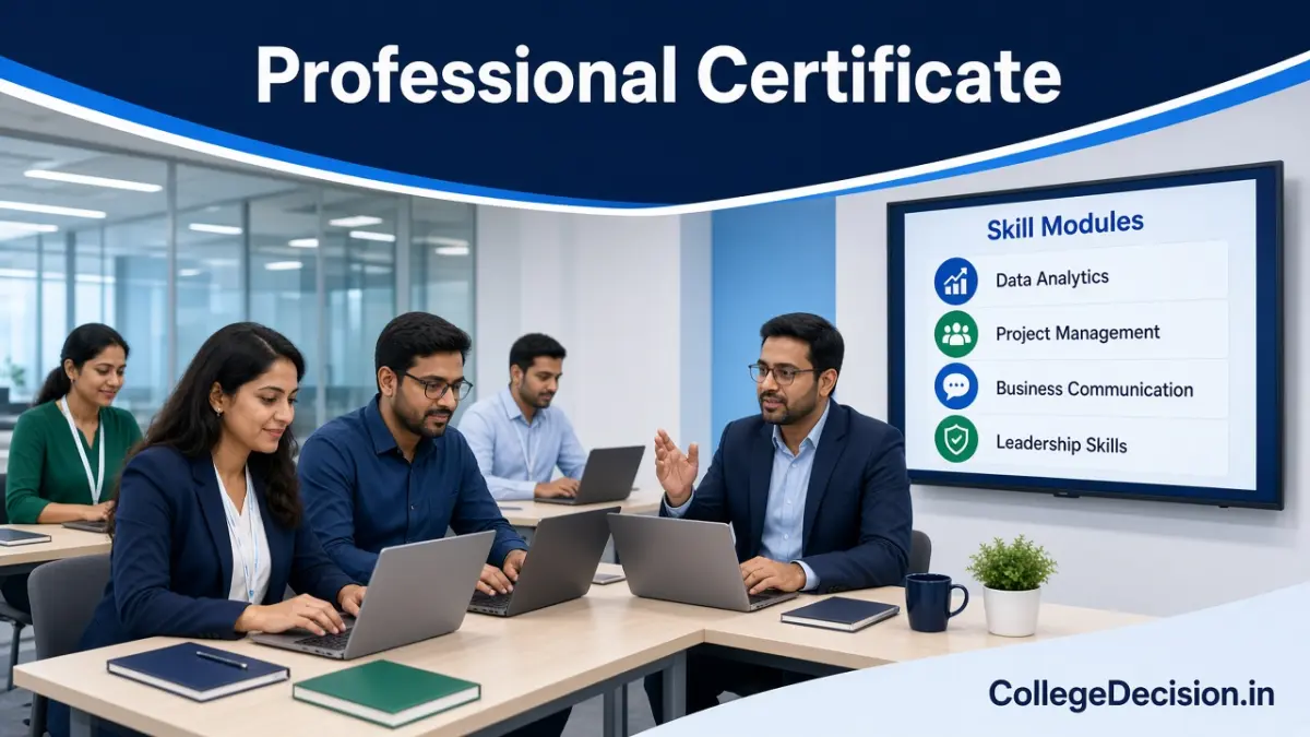 Professional Certificate course