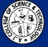 AJ College of Science and Technology college logo