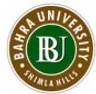 Bahra University - Shimla, Solan college logo