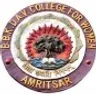 BBK DAV College for Women, Amritsar college logo