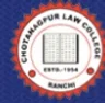 Chhotanagpur Law College, Ranchi college logo