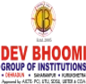 Dev Bhoomi Uttarakhand University Dehradun college logo