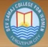 Dev Samaj College for Women - Ferozepur, Firozpur college logo