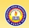 Dr Anushka Vidhi Mahavidyala, Udaipur college logo
