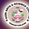 Gobi Arts & Science College, Erode college logo