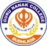Guru Nanak College - Budhlada, Mansa college logo