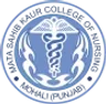 Mata Sahib Kaur College of Nursing, Mohali college logo