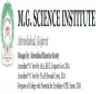 MG Science Institute, Ahmedabad college logo