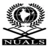 National University of Advanced Legal Studies (NUALS), Kochi college logo