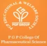 PGP College of Pharmaceutical & Research Institute, Namakkal college logo
