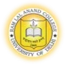 Ram Lal Anand College college logo