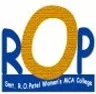 Smt RO Patel Women's MCA College, Rajkot college logo