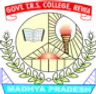 TRS College, Rewa college logo