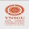 Veer Narmad South Gujarat University, Surat college logo