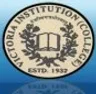 Victoria Institution (College), Kolkata college logo